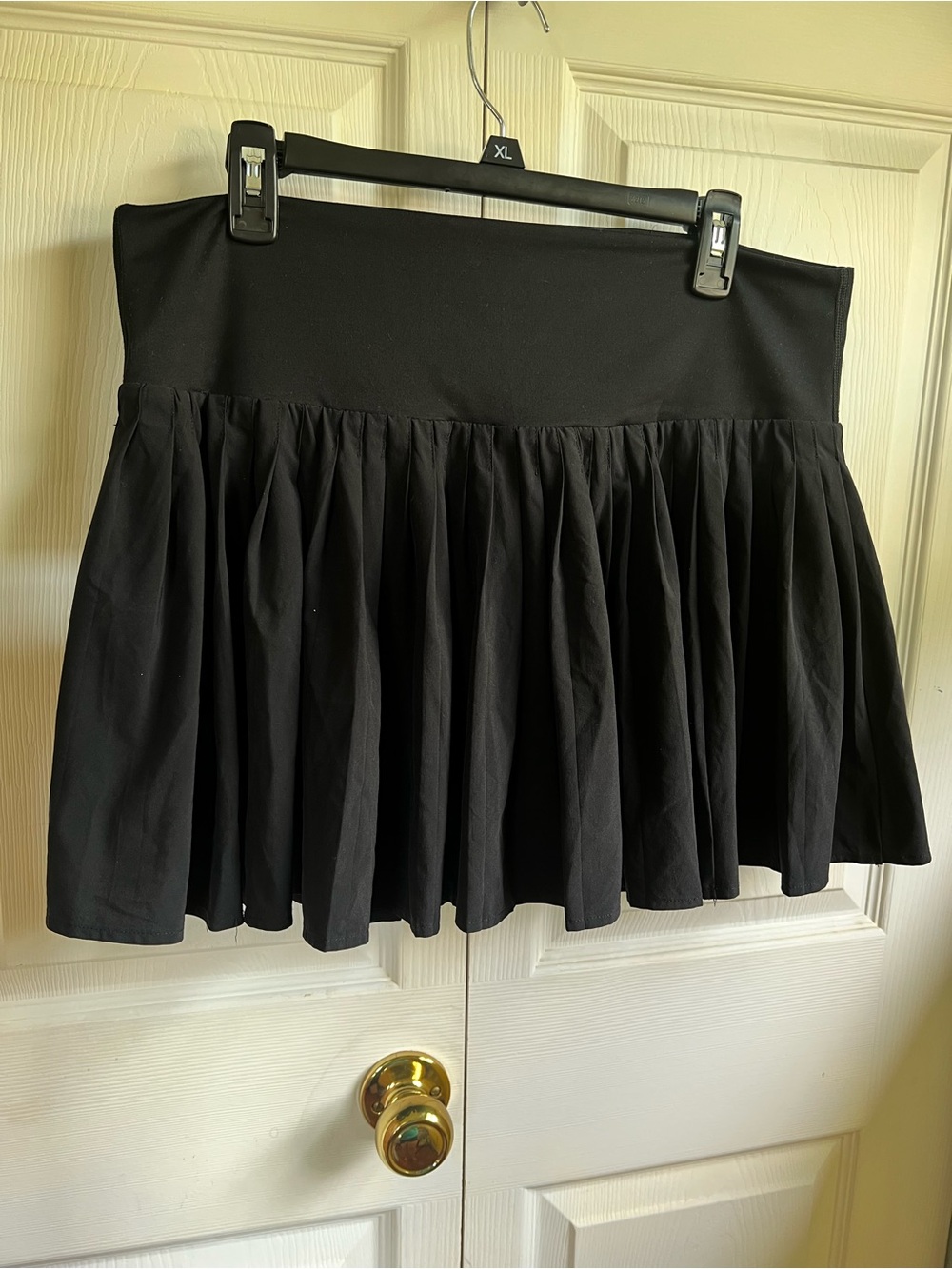 all in motion Black Circle Skater Mini Skirt